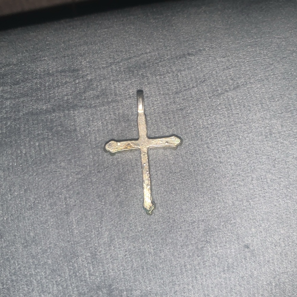 Silver Multi Color Cross - Picture 3 of 3